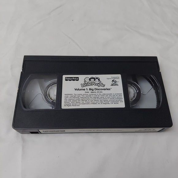Fisher-Price Little People Big Discoveries Vol 1 VHS Tape 2002 Kid Show - Picture 7 of 7